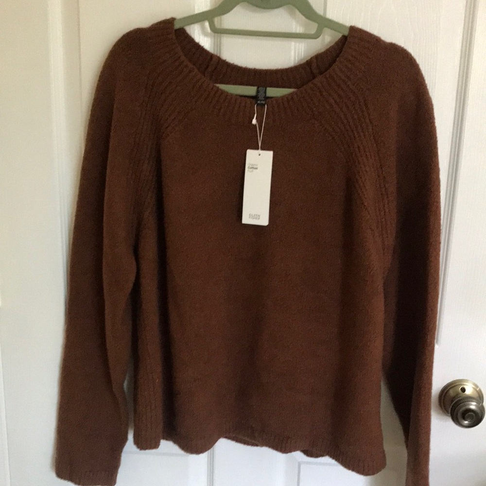 Eileen Fisher Cozy Brown Sweater